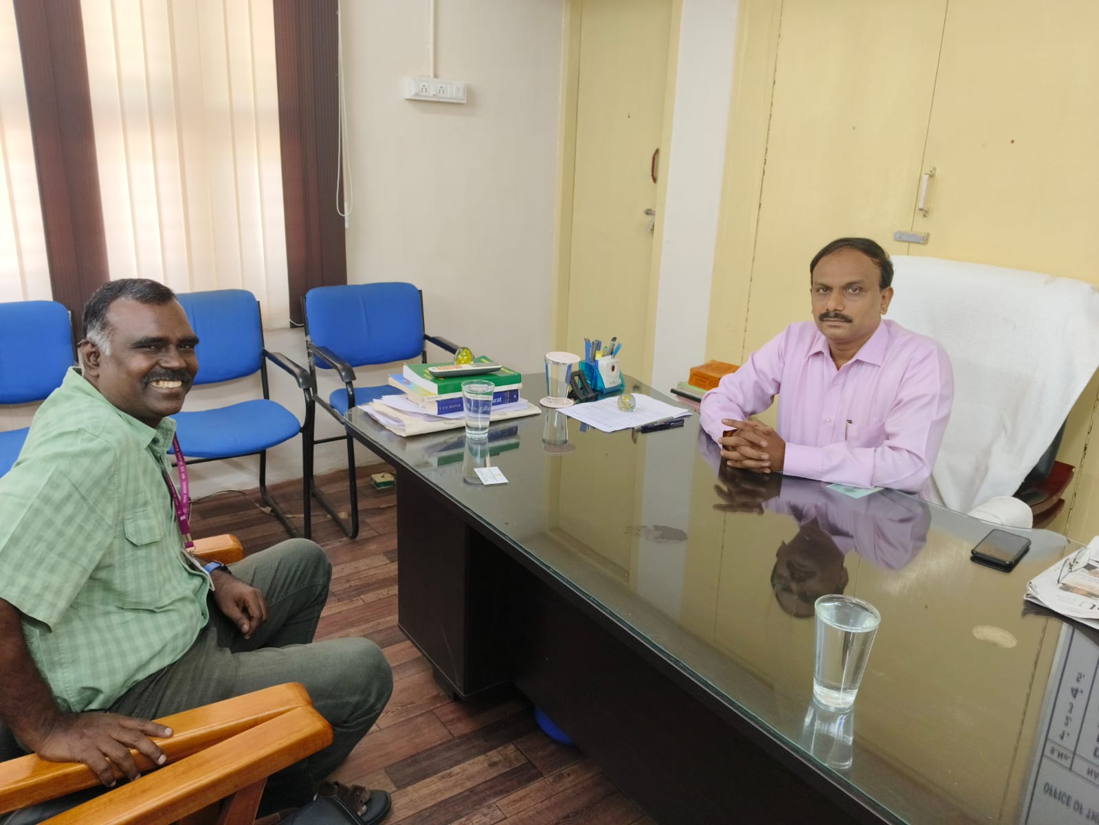 Meeting with Shri Pravin Pandi Mohandas, Regional Labour Commissioner Madurai on 01.08.2024